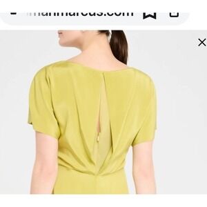 Lafayette 148 New York Women's Black  Butterfly‎ Sleeve Blouson Dress Size 16